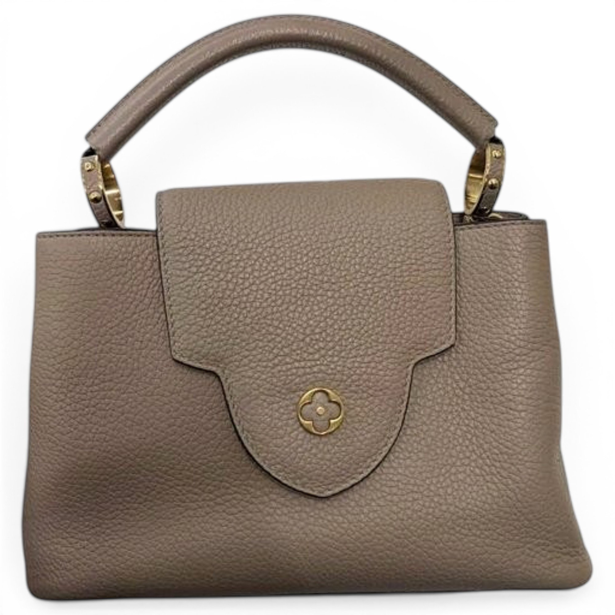 Capucines leather handbag