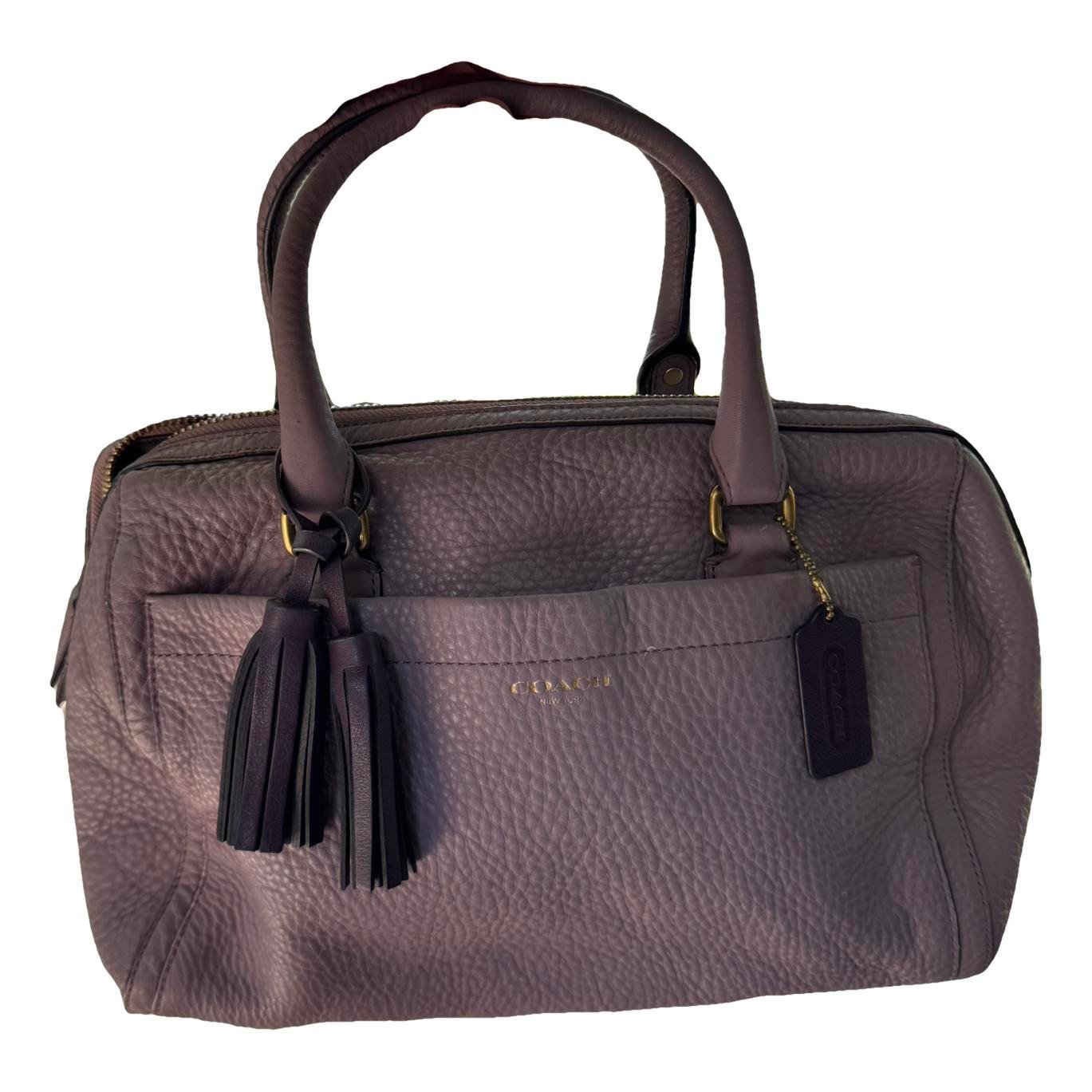Leather handbag