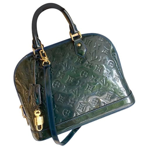Alma patent leather handbag