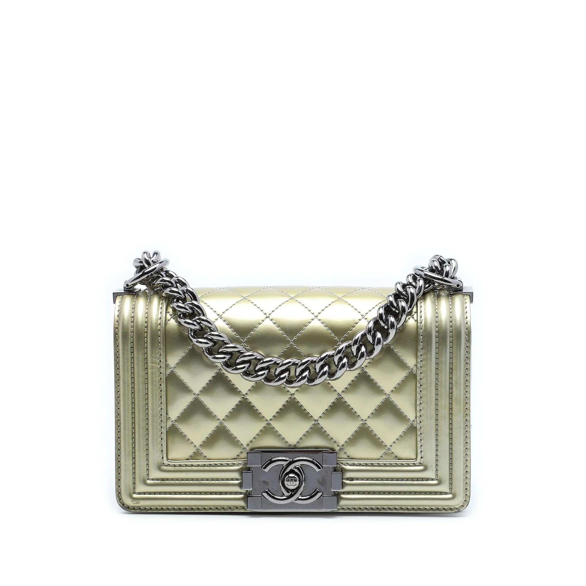 Boy leather crossbody bag