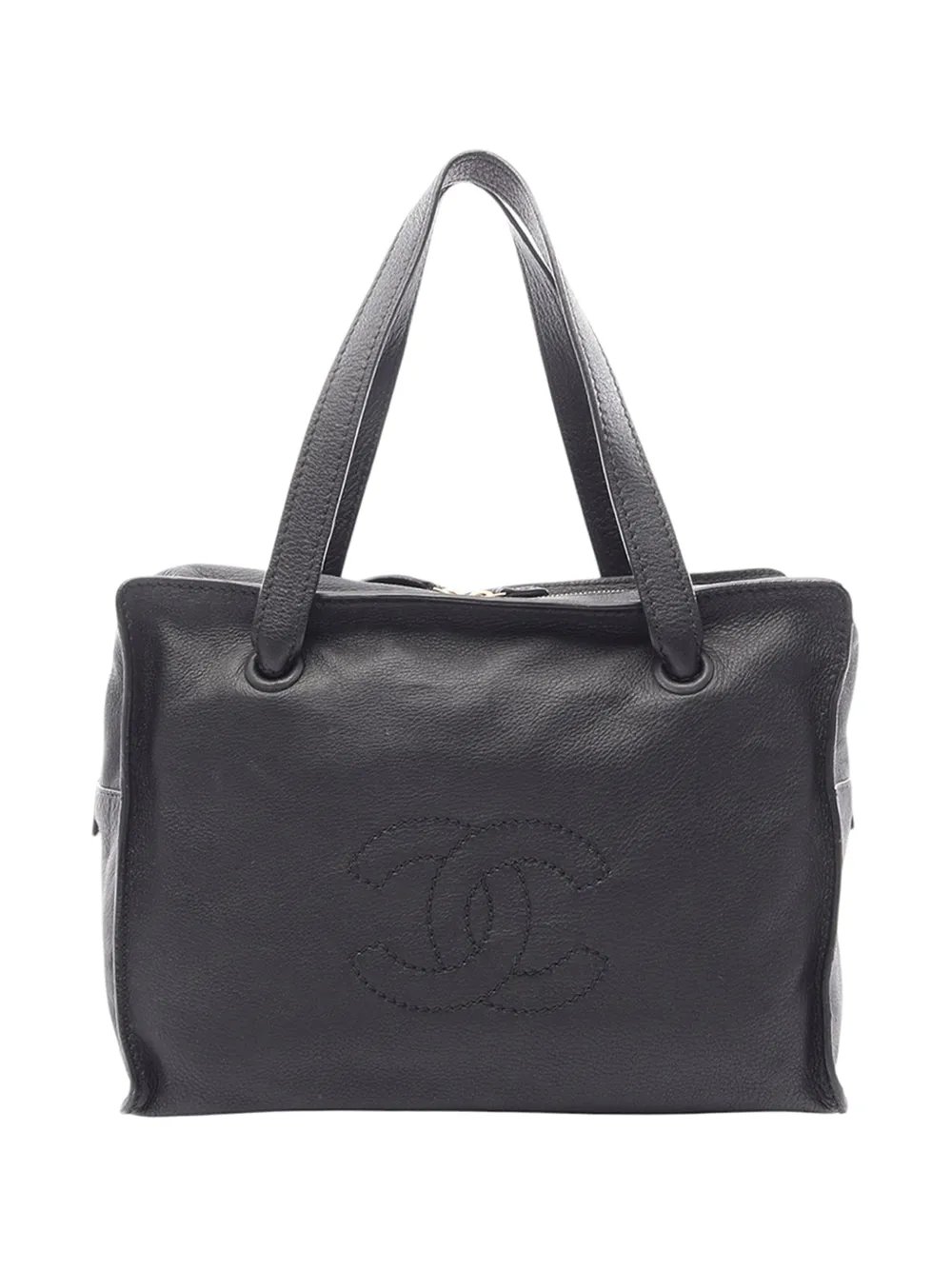 2003-2004 CC Leather tote bag