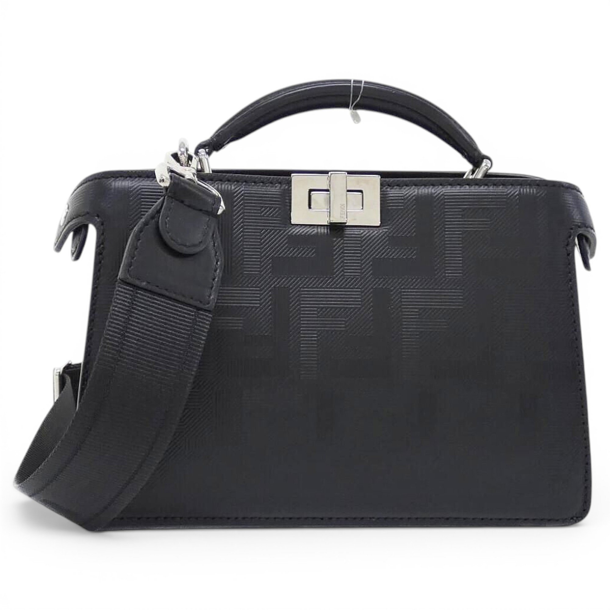 Peekaboo leather handbag