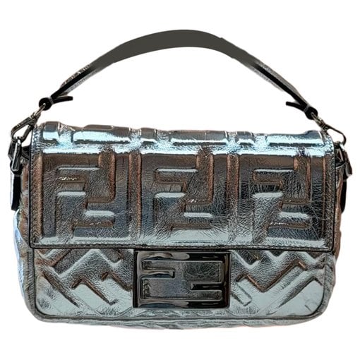 Baguette leather handbag