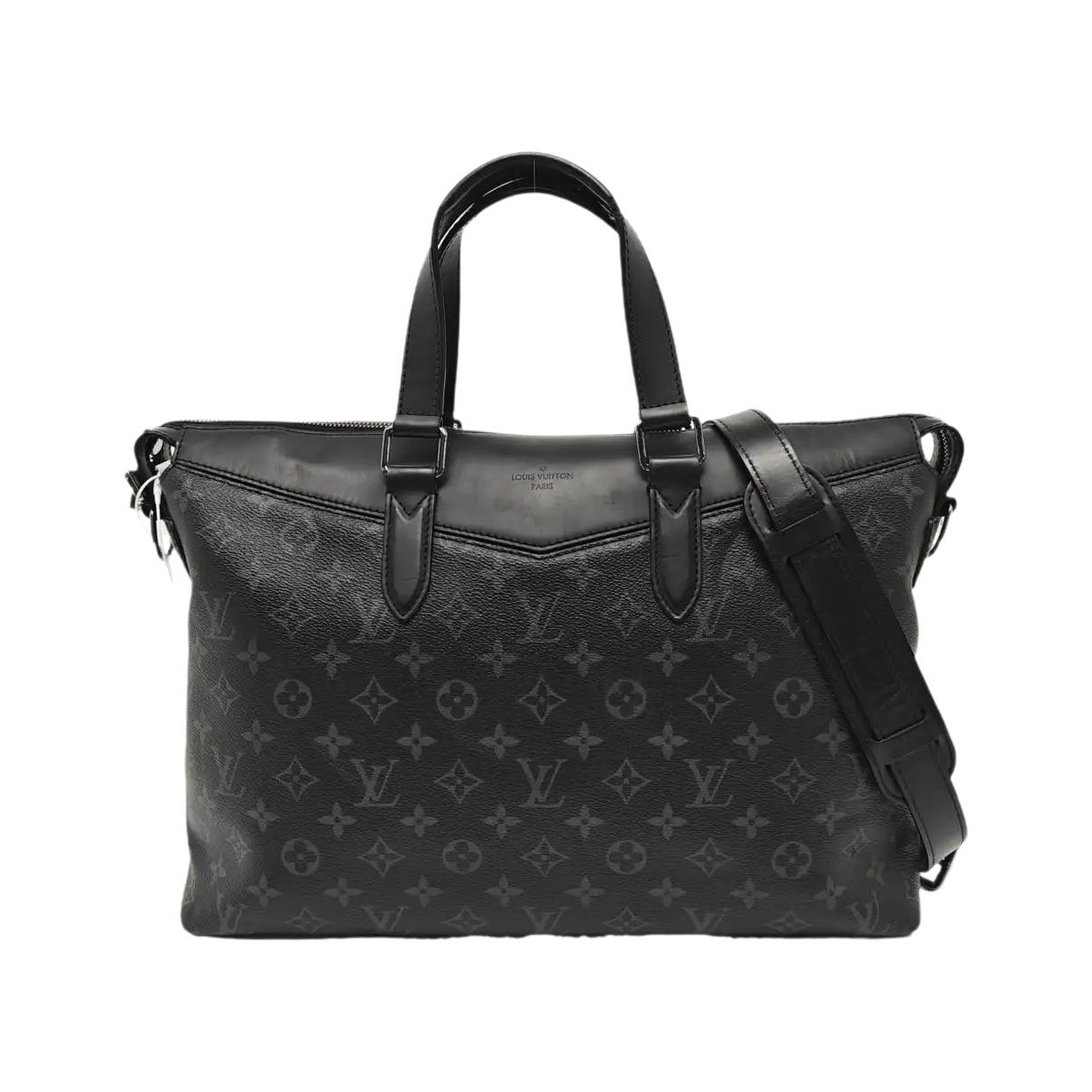 Explorer plissé leather handbag