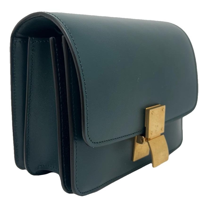 Classic leather crossbody bag