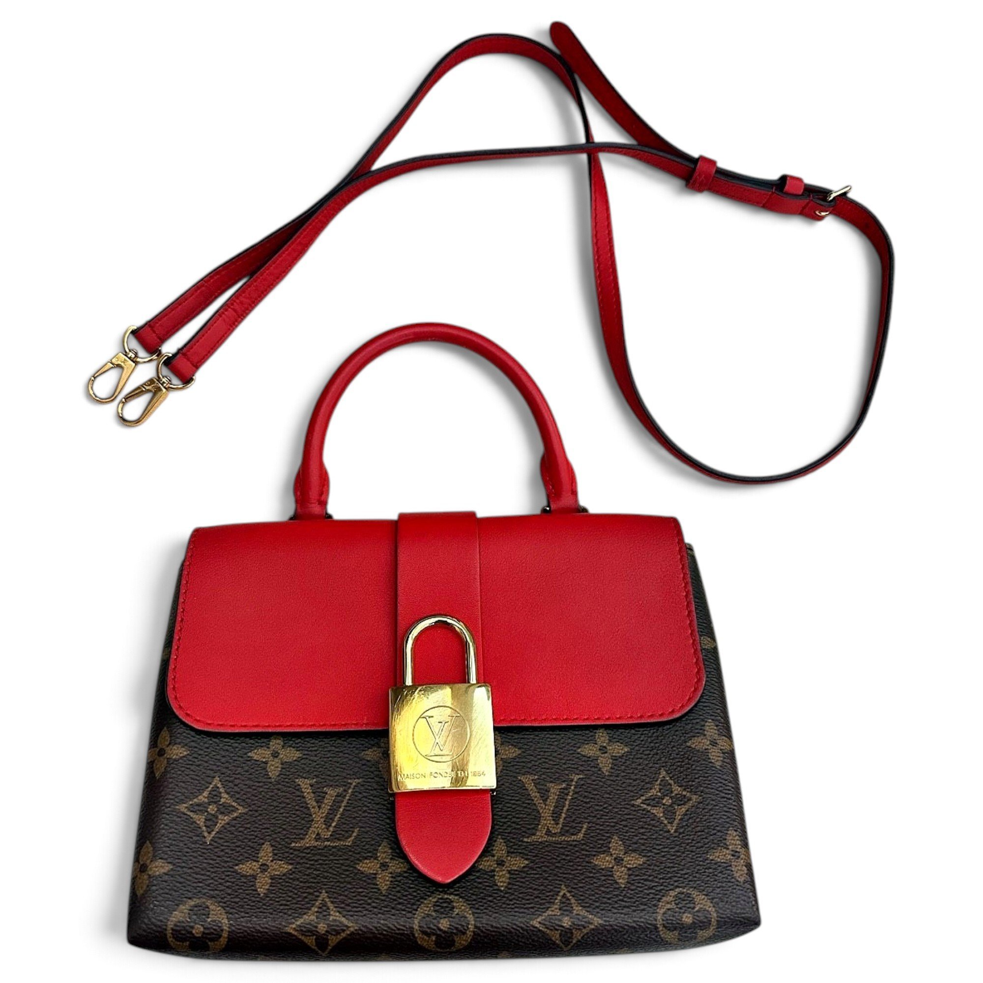 Locky BB leather crossbody bag