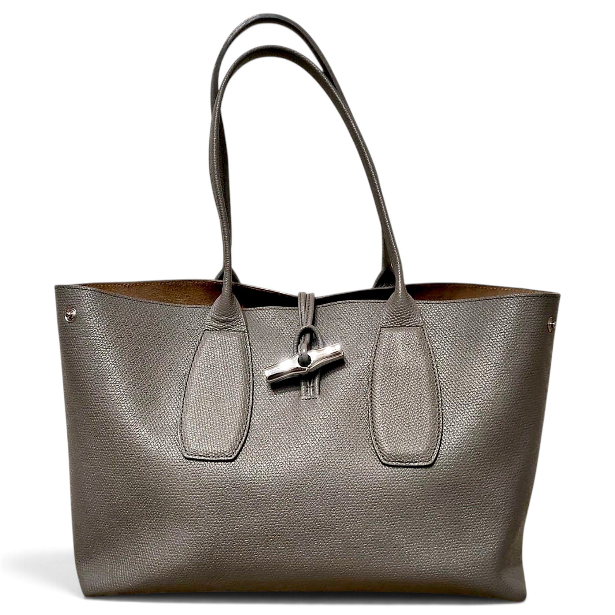 Roseau leather handbag