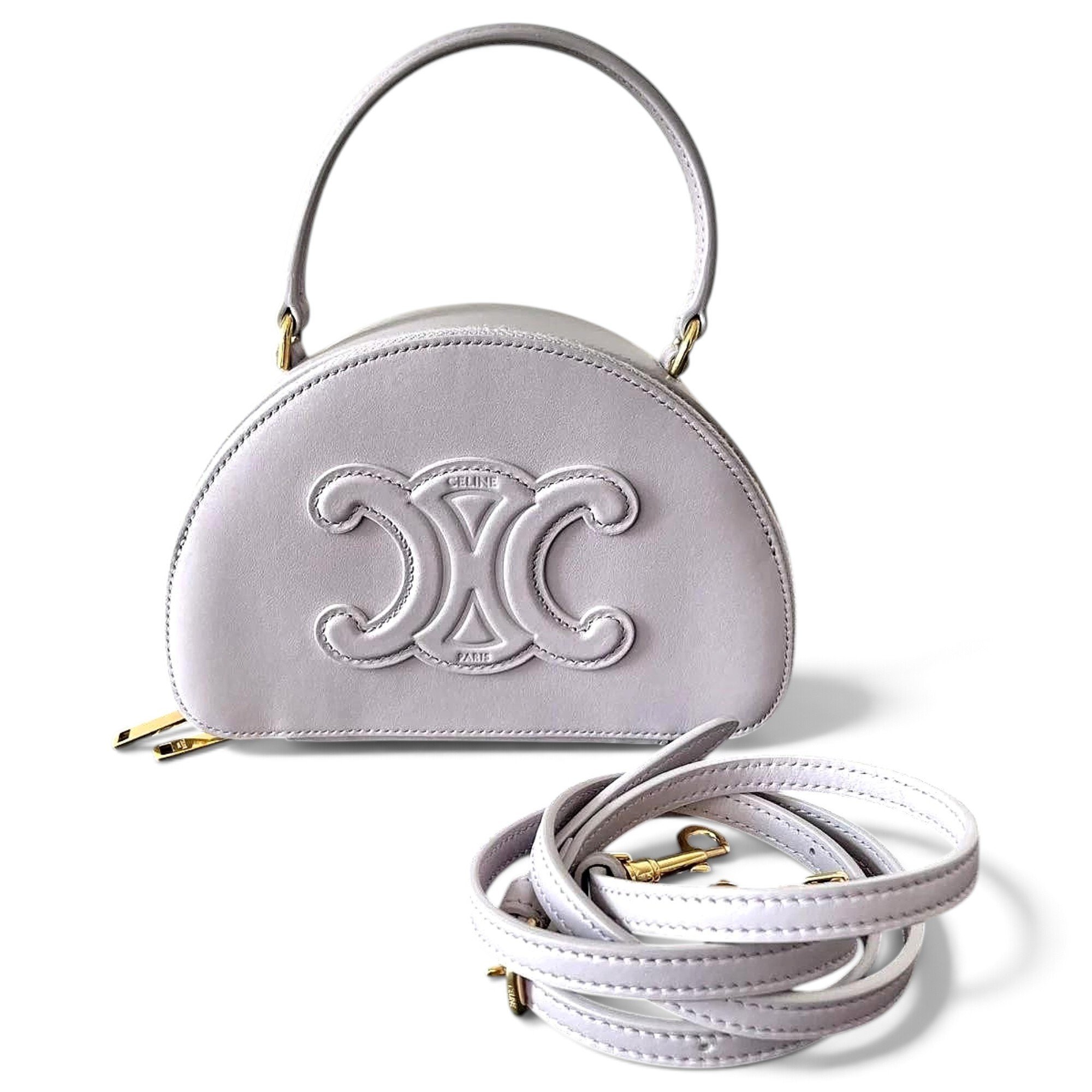 Leather crossbody bag