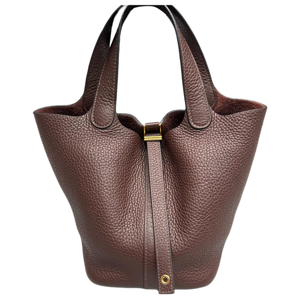 Picotin leather handbag