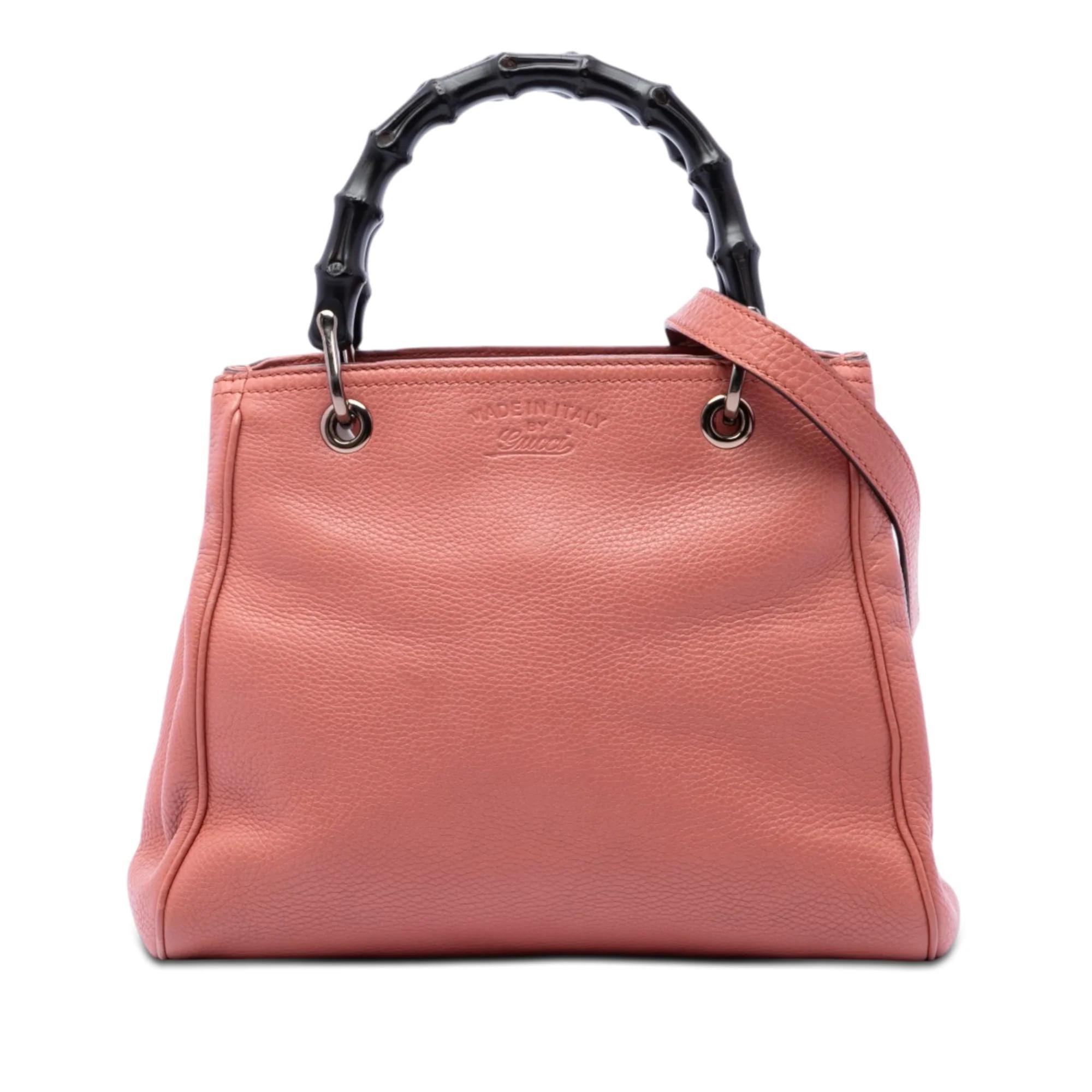 Bamboo Shopper pony-style calfskin handbag