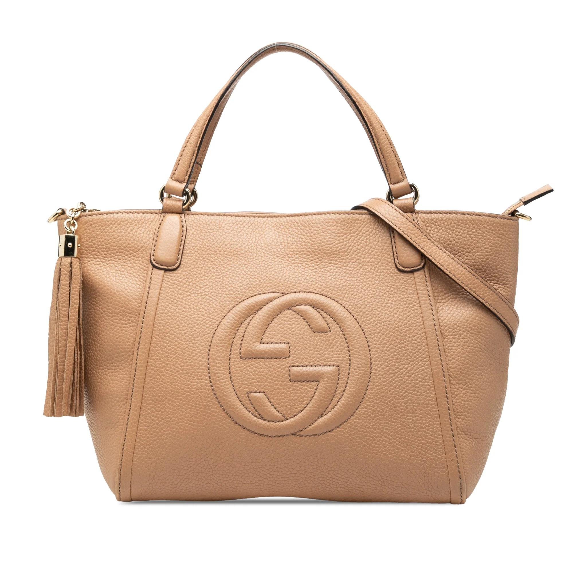 Soho pony-style calfskin satchel