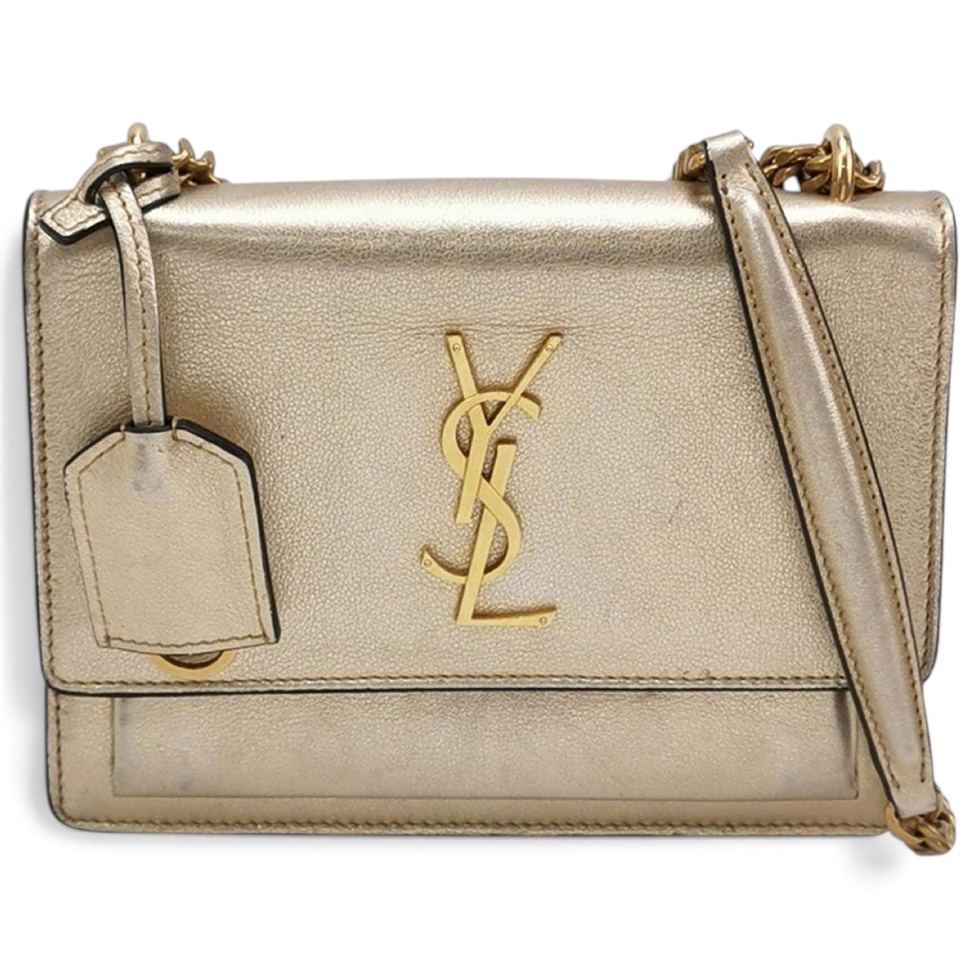 Sunset leather handbag