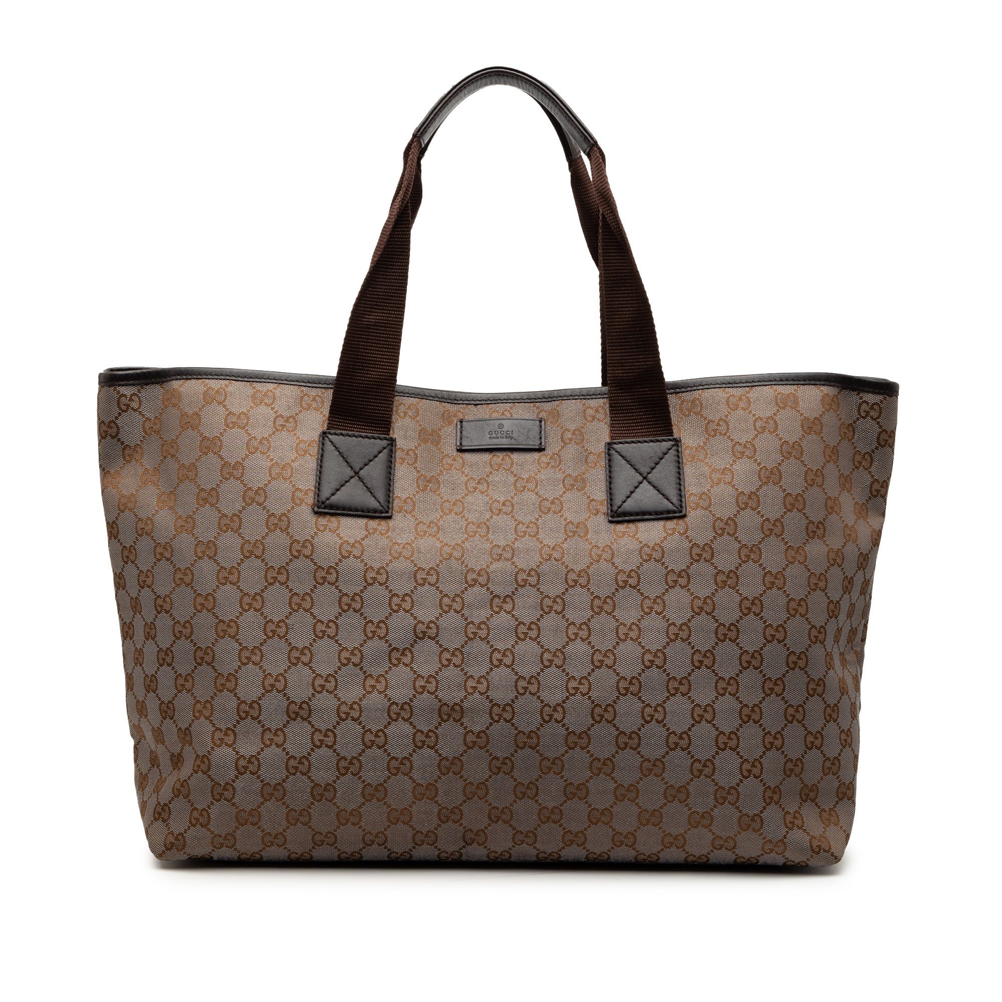 Leather tote