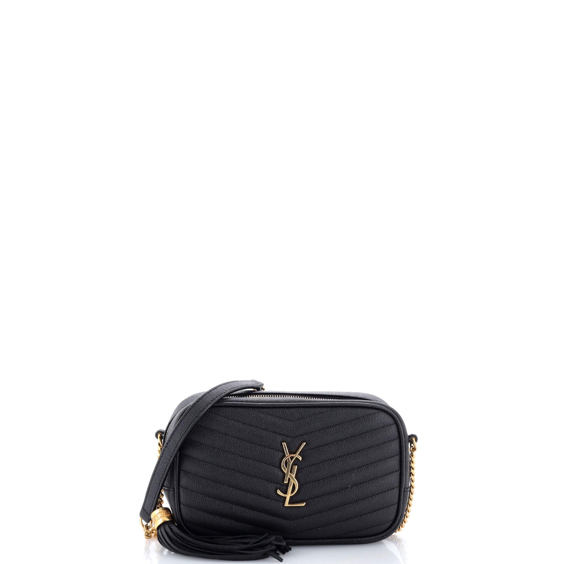 LouLou Crossbody Bag Matelasse Chevron Leather Mini