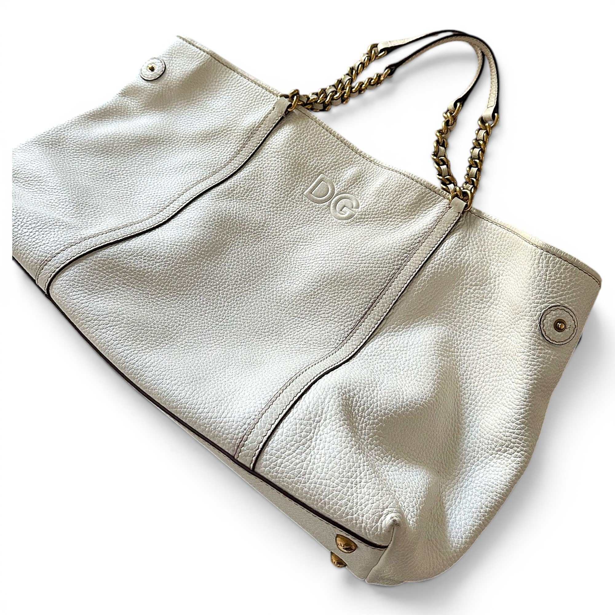 Leather tote