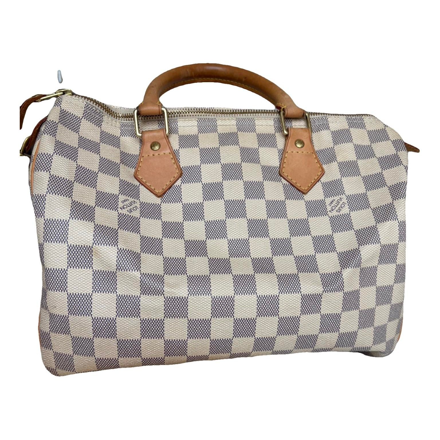 Speedy leather handbag