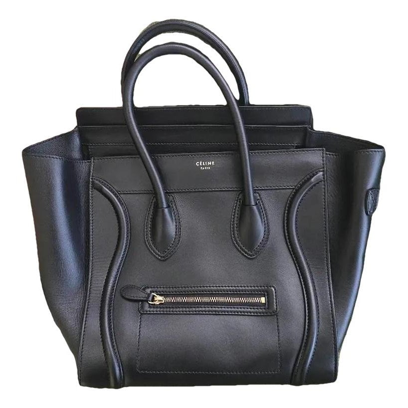 Luggage leather handbag