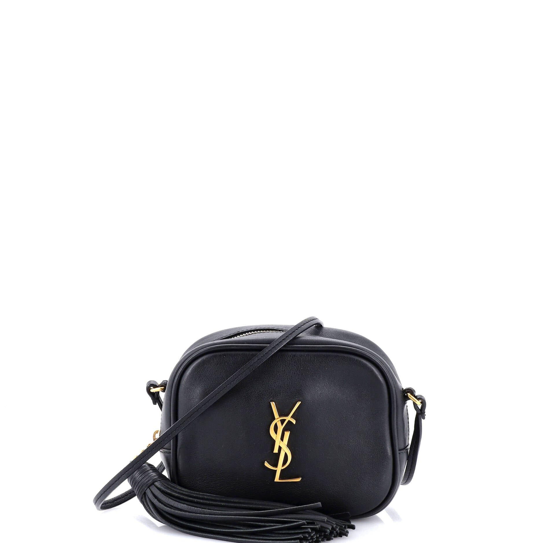Saint Laurent Classic Monogram Blogger Crossbody Bag Leather Small