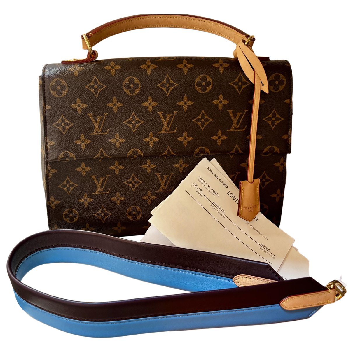 Cluny leather handbag