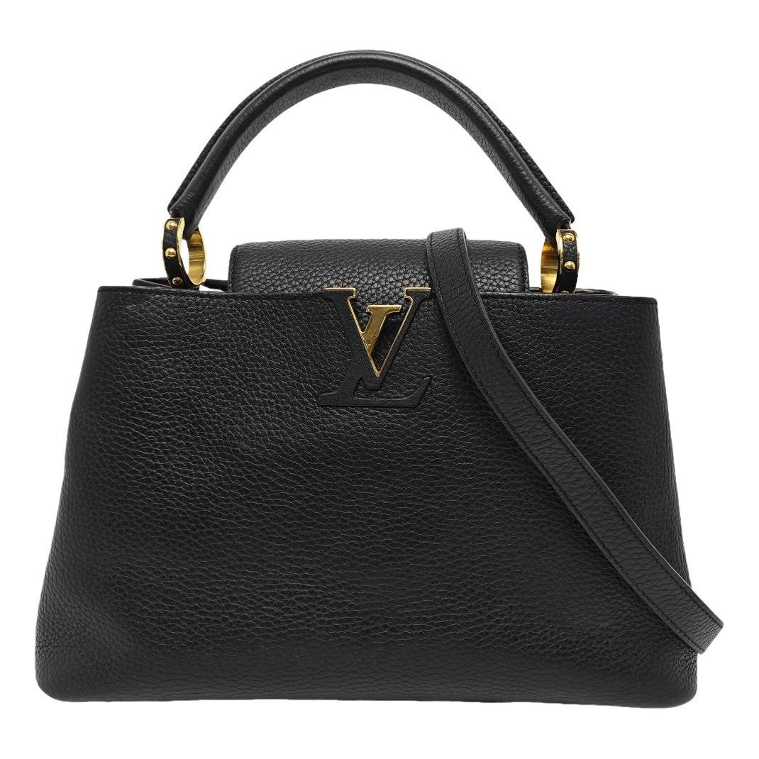 Capucines leather handbag