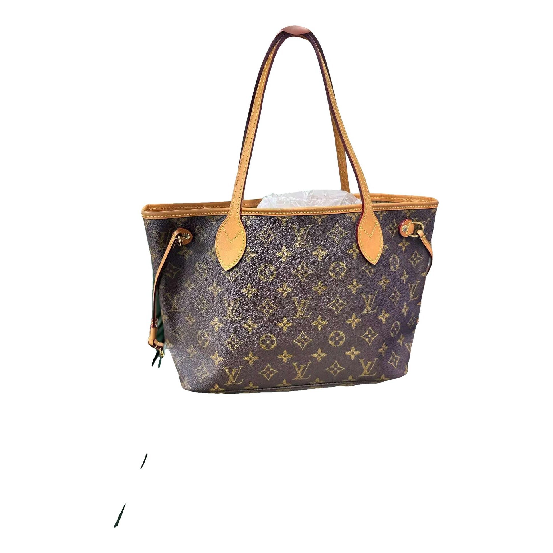 Neverfull leather handbag