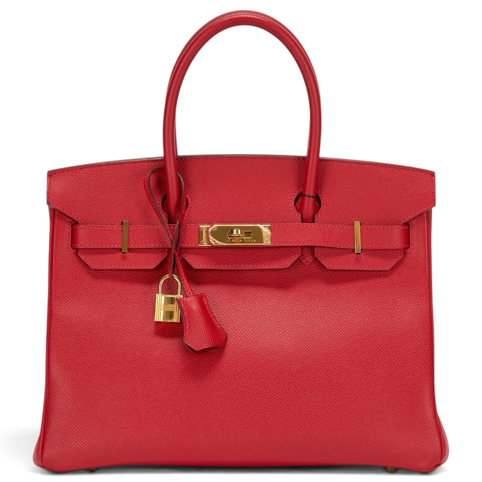 Birkin 30 leather handbag