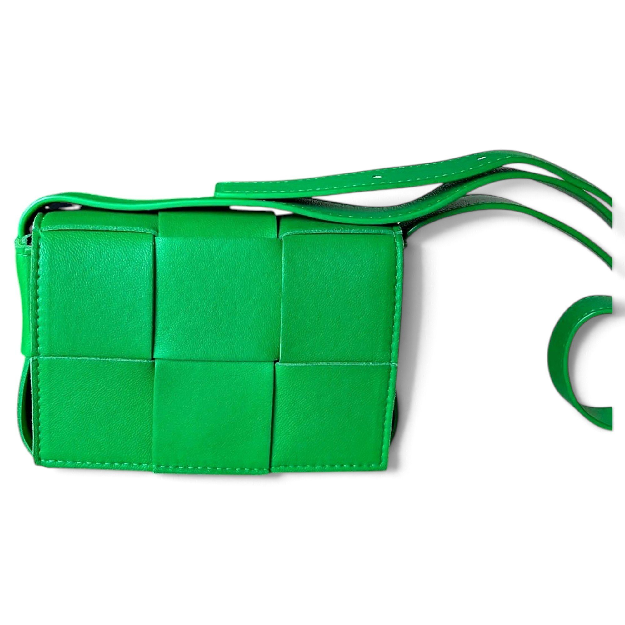 Cassette leather crossbody bag