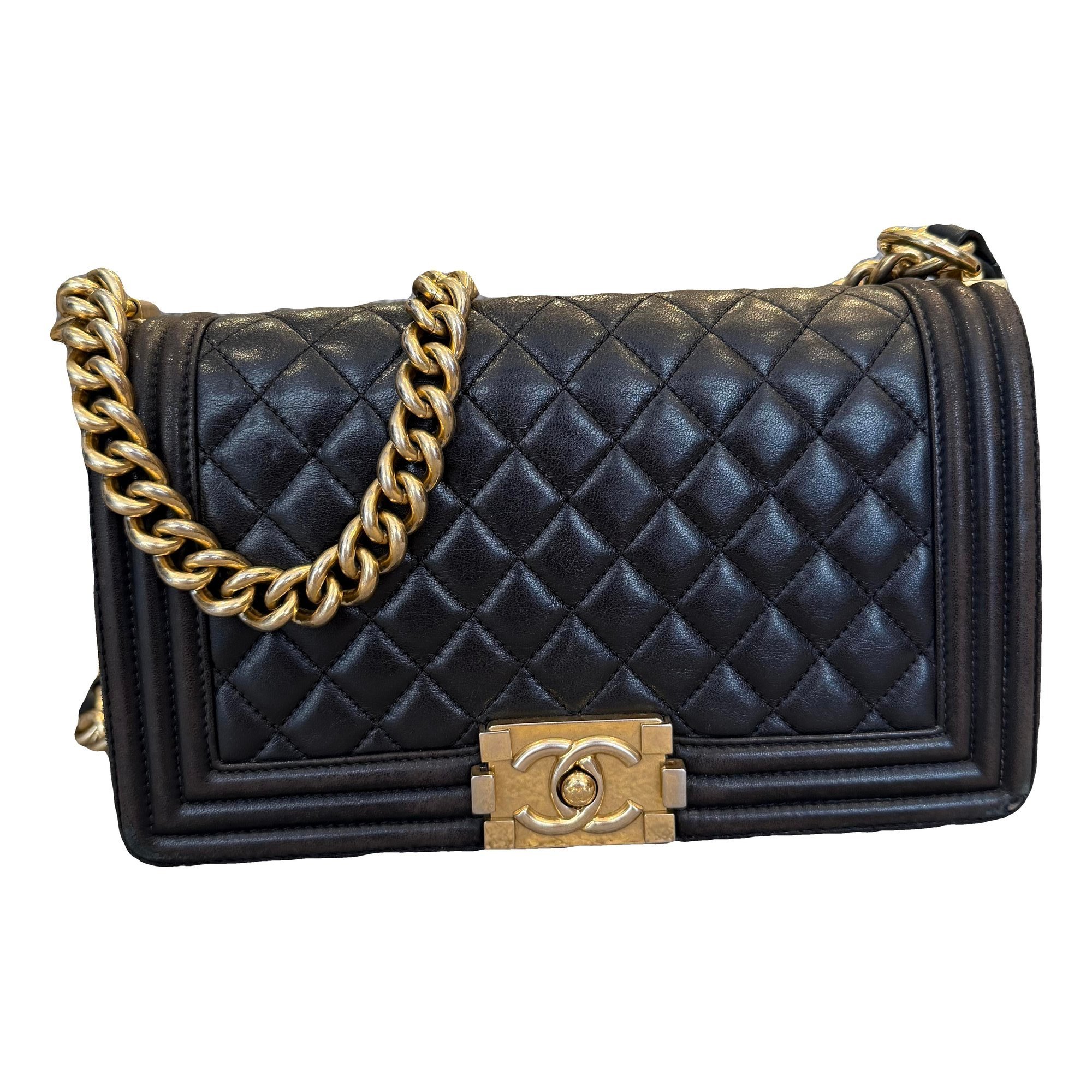 Boy leather handbag