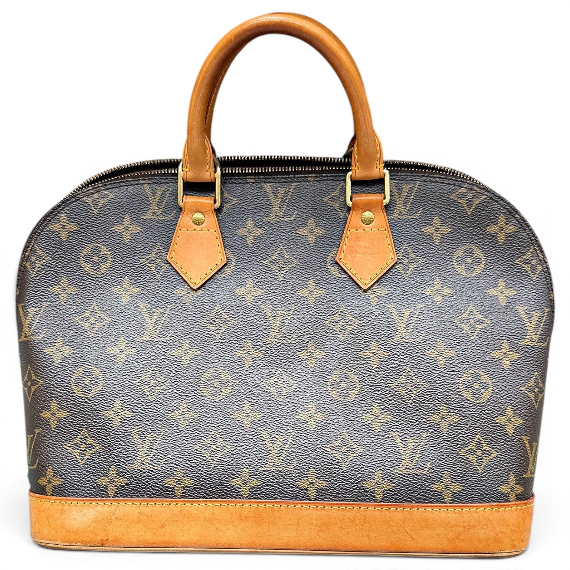 Alma leather handbag