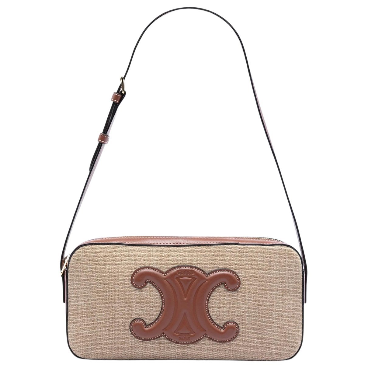 Triomphe leather handbag