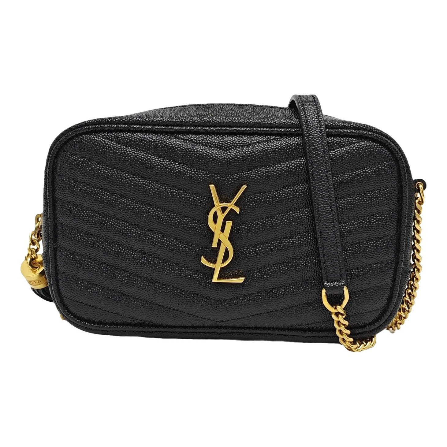 Camera Lou leather handbag