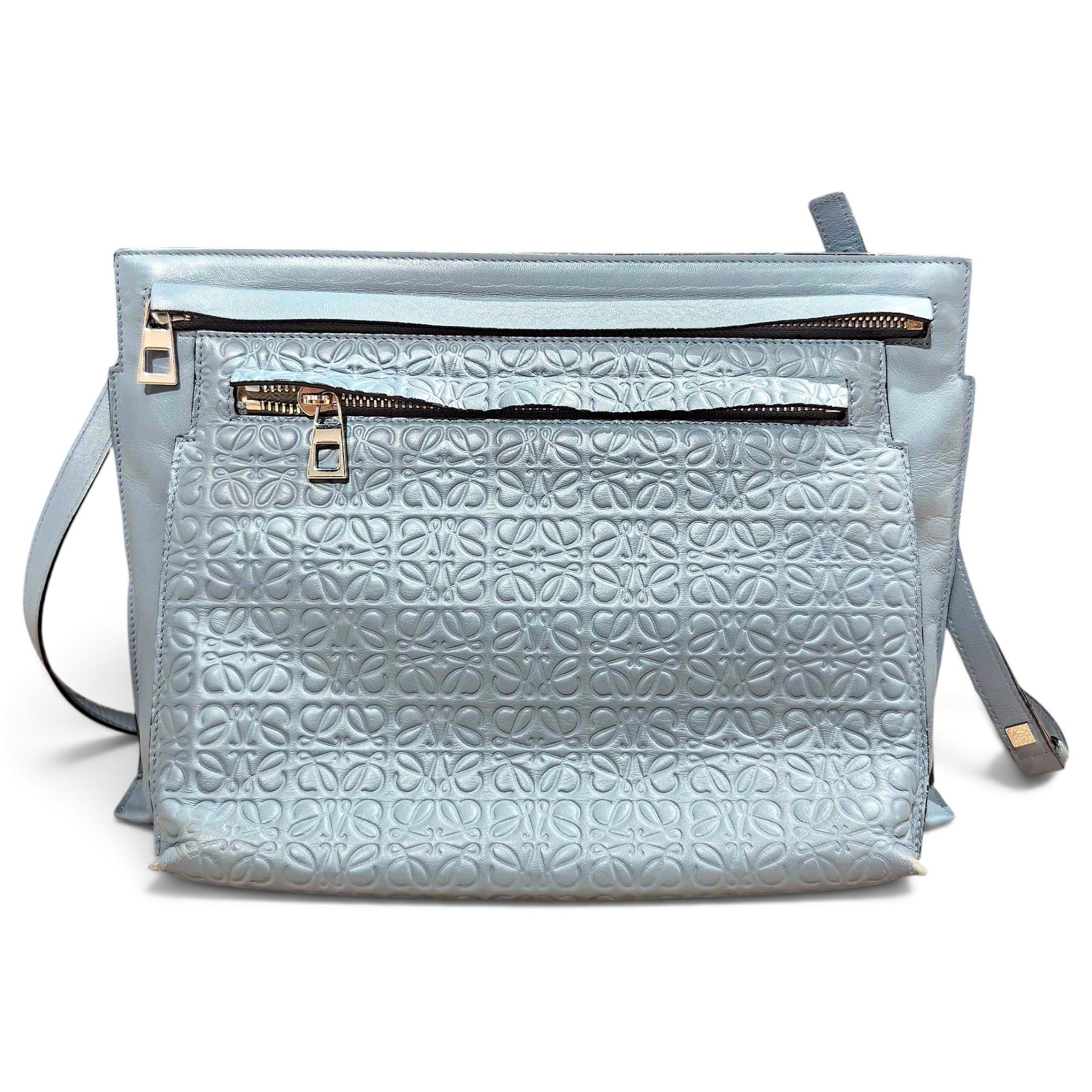 Leather crossbody bag