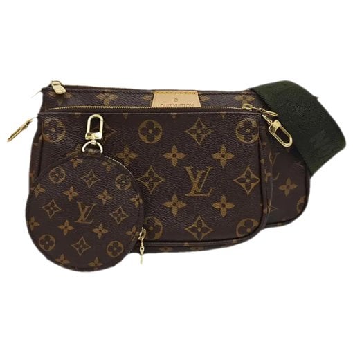Maxi Multi Pochette Accessoires leather crossbody bag