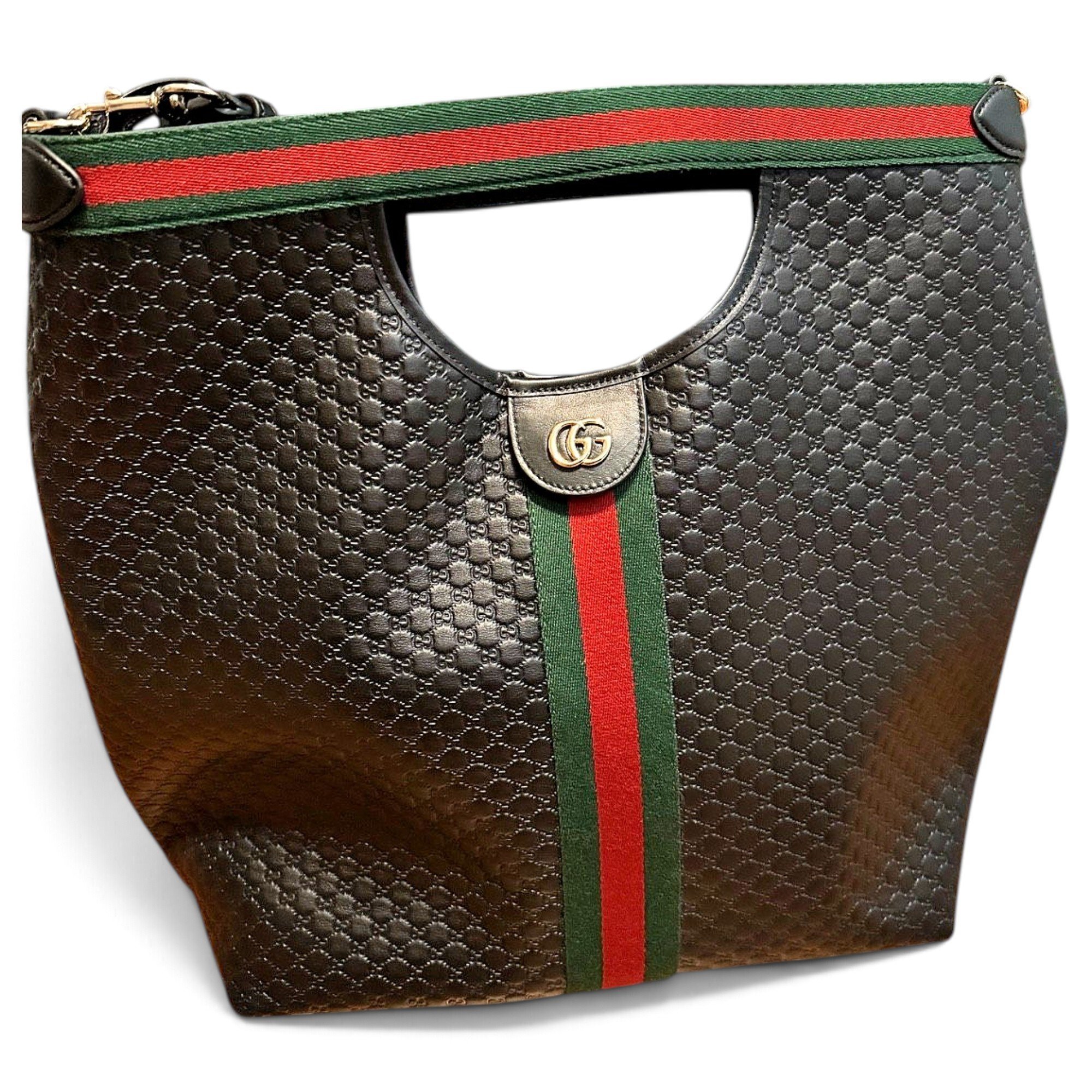 Gucci Giglio leather tote
