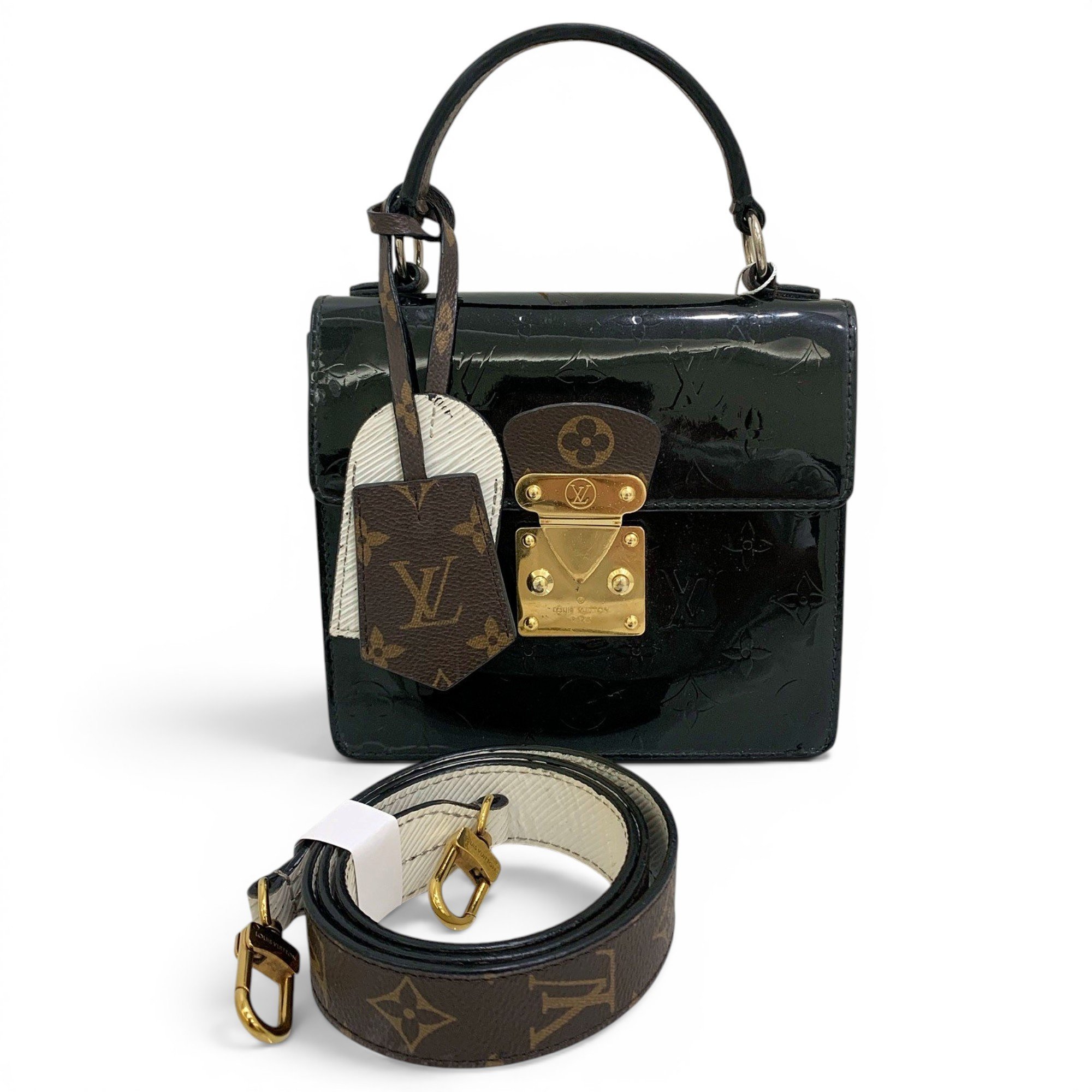 Spring street leather handbag