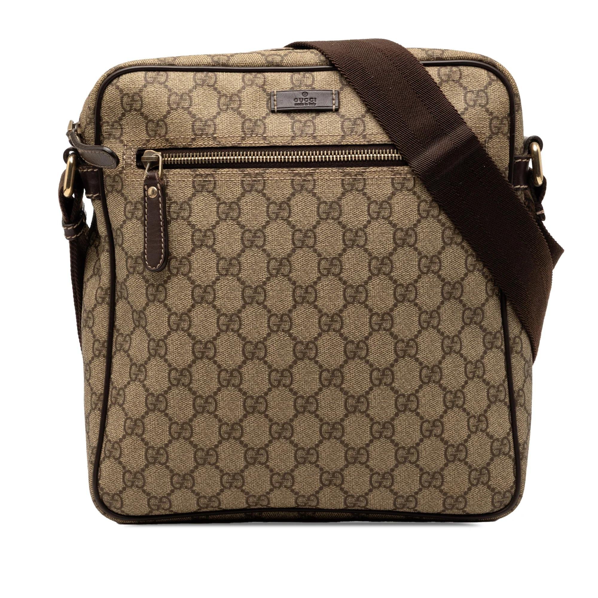 Leather crossbody bag