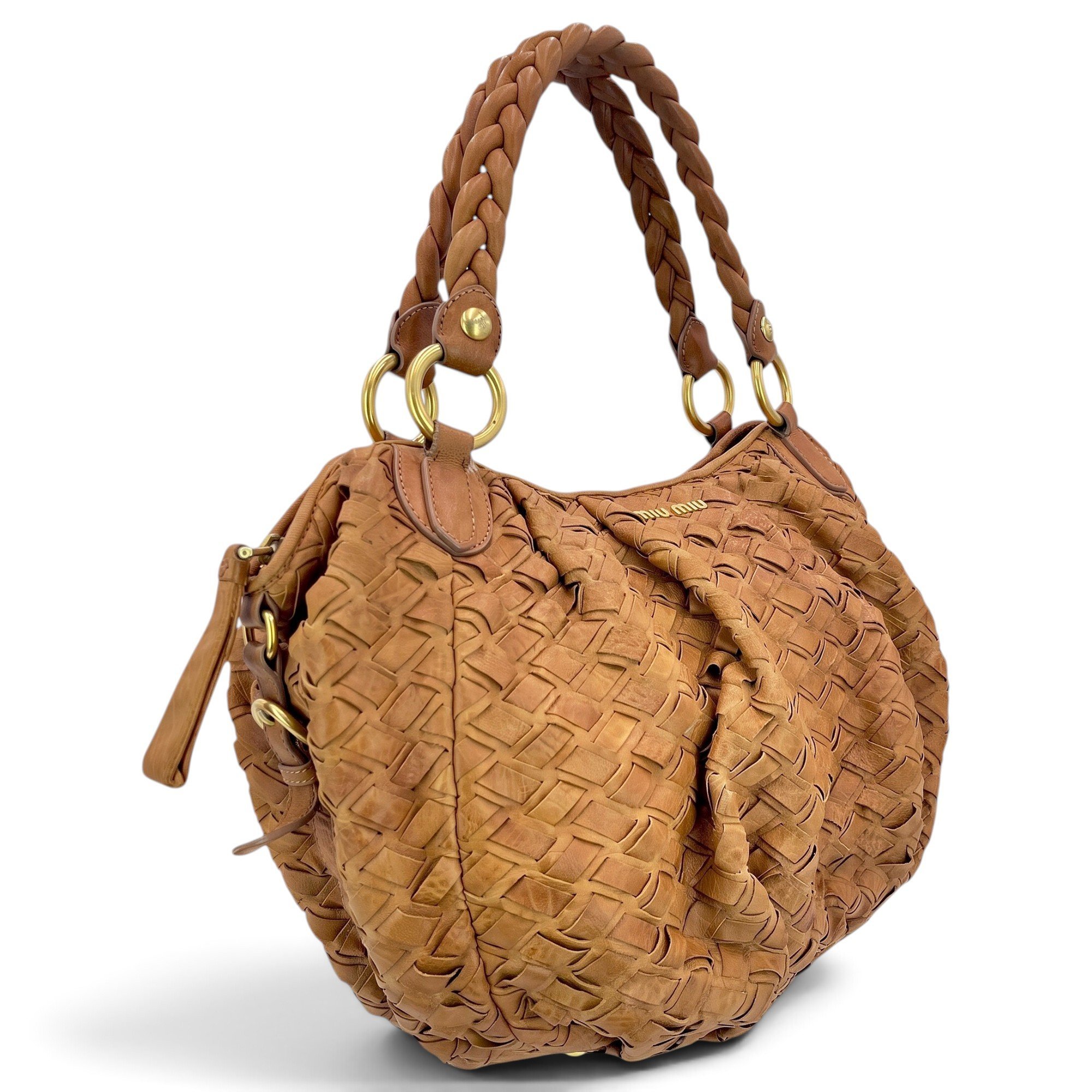 Vitello leather handbag