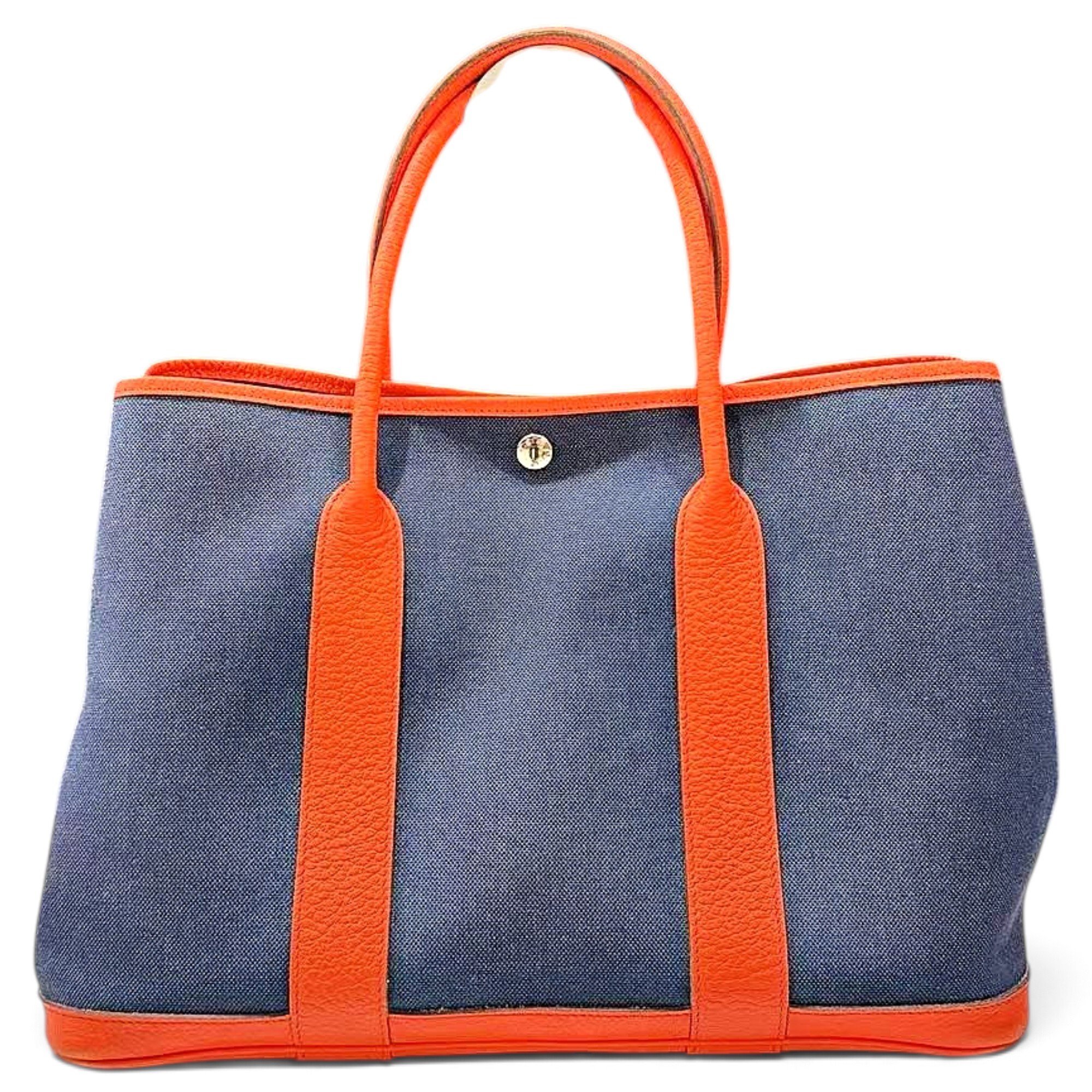 Garden Party leather handbag