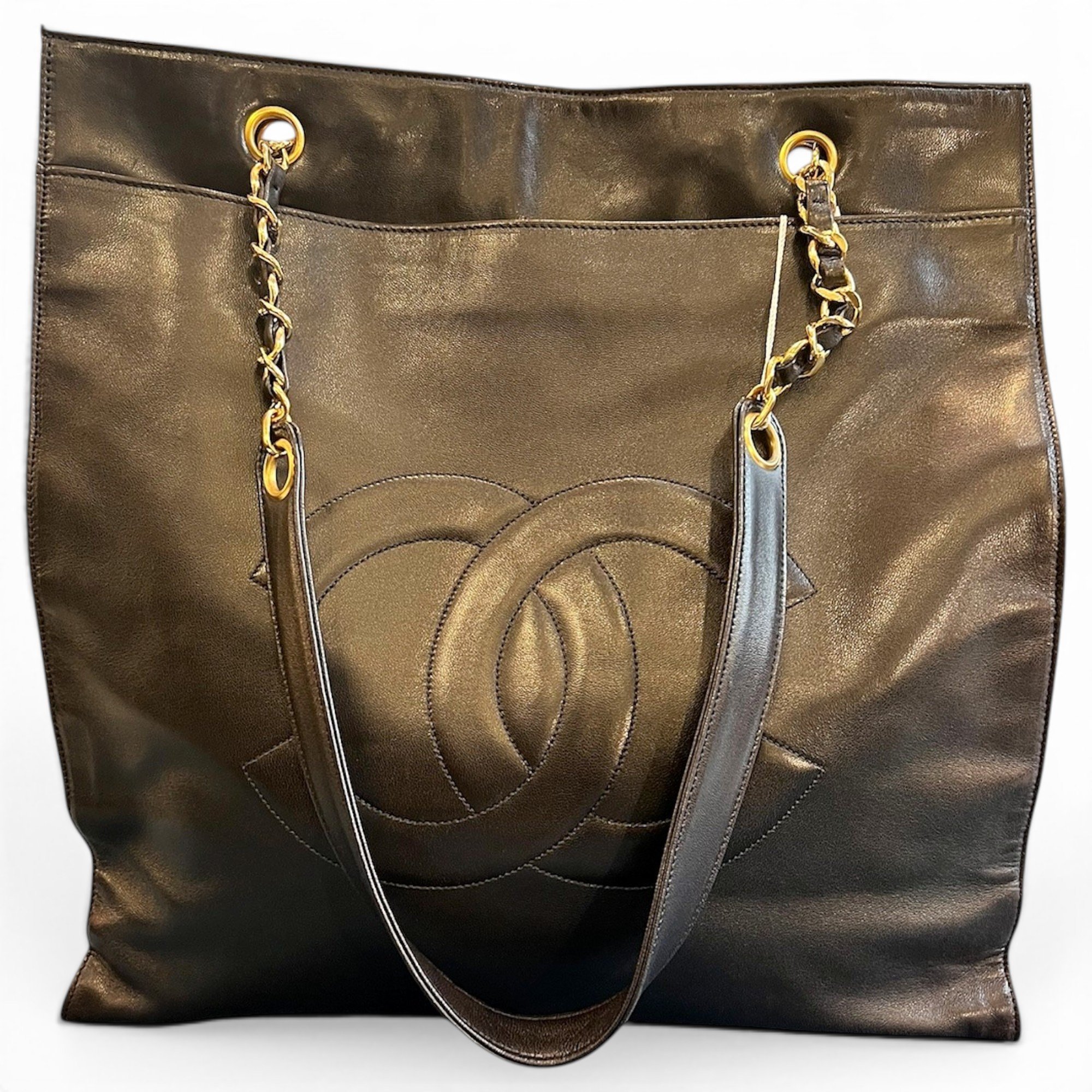 Leather handbag