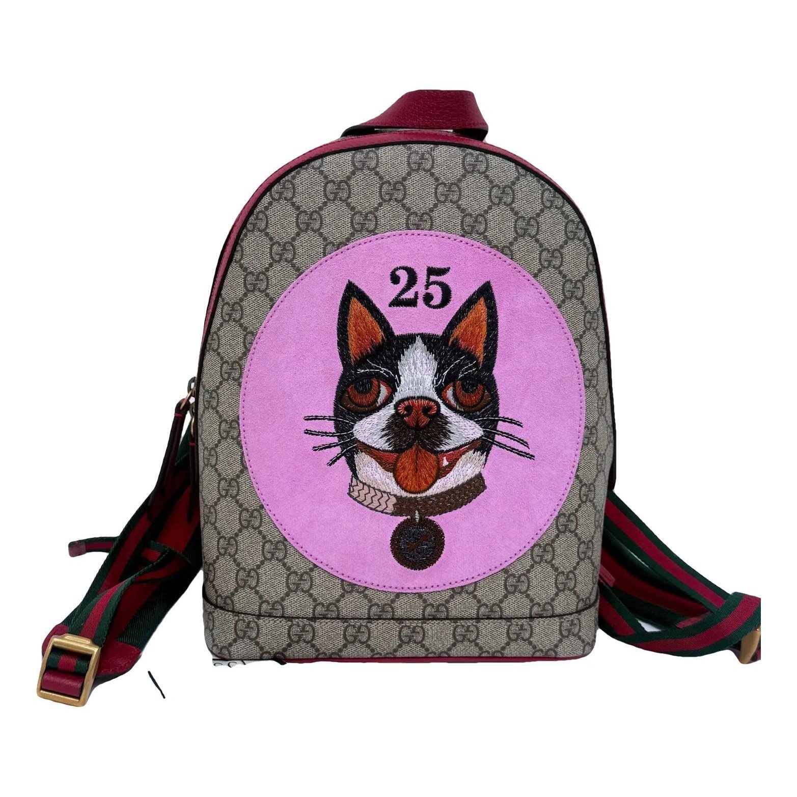 Vinyl backpack