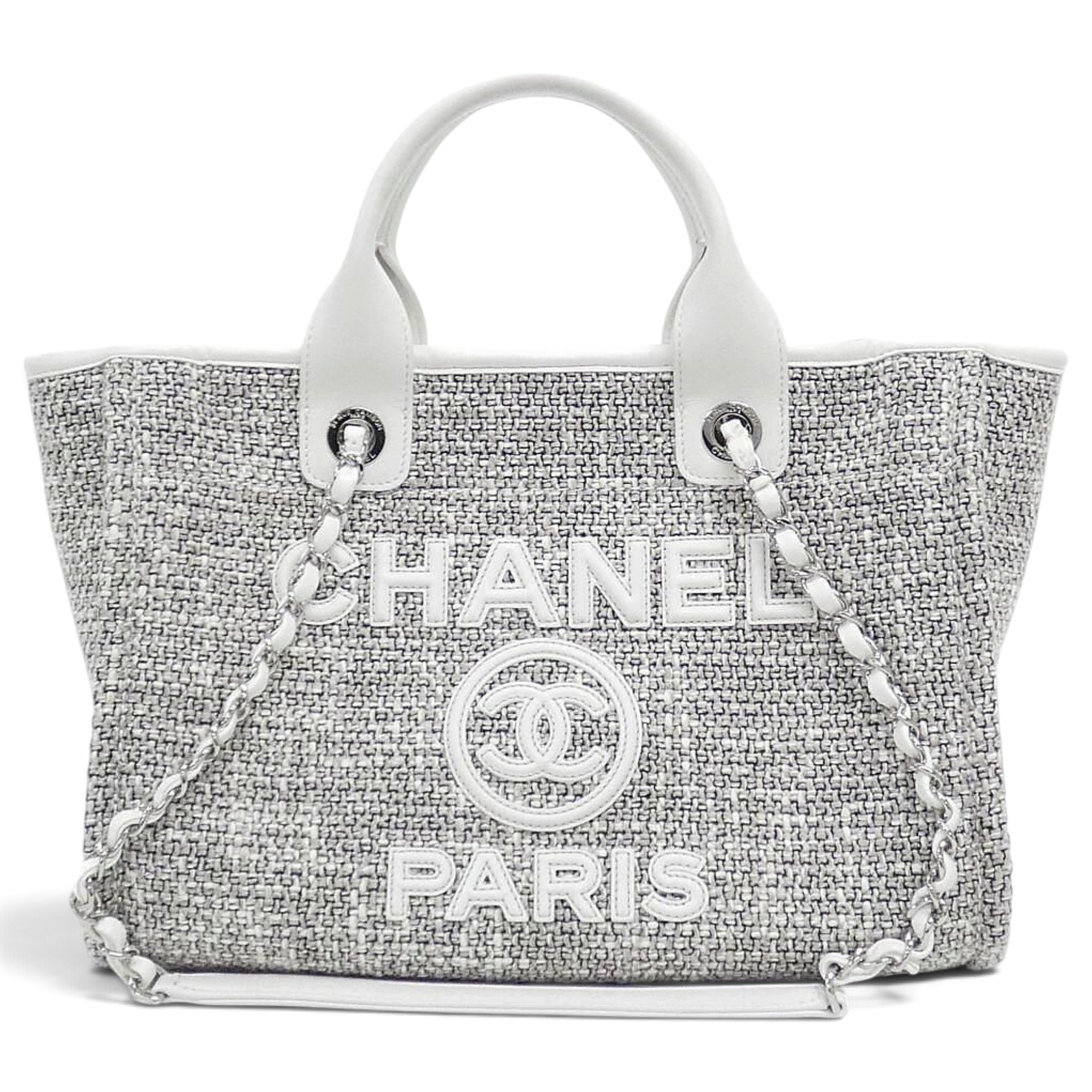 Deauville tweed tote