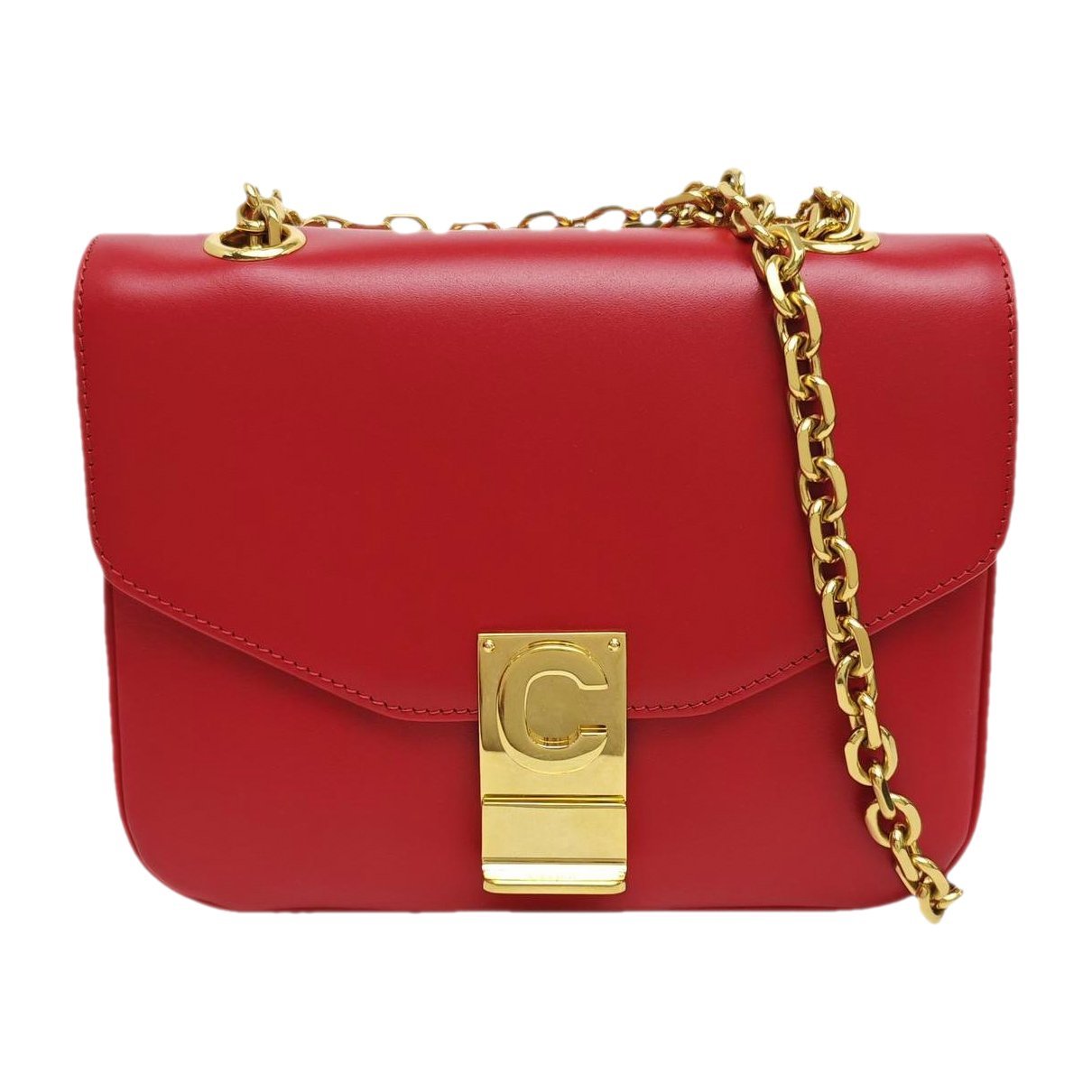 Black Belt leather handbag