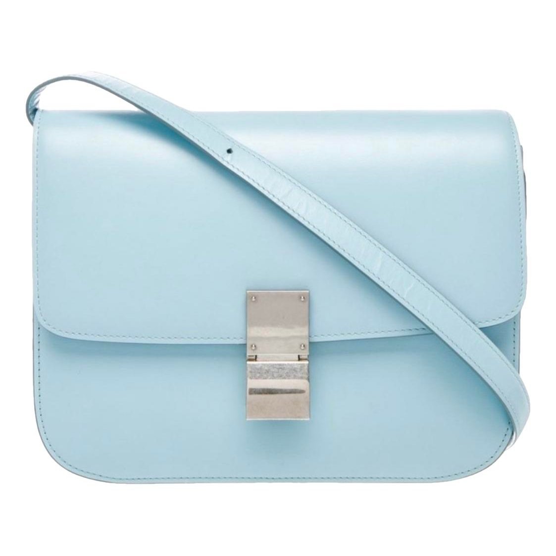 Classic leather crossbody bag