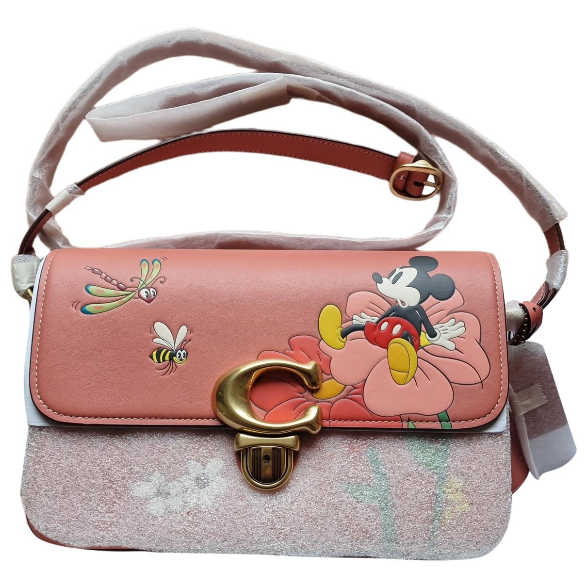  Disney collection leather handbag
