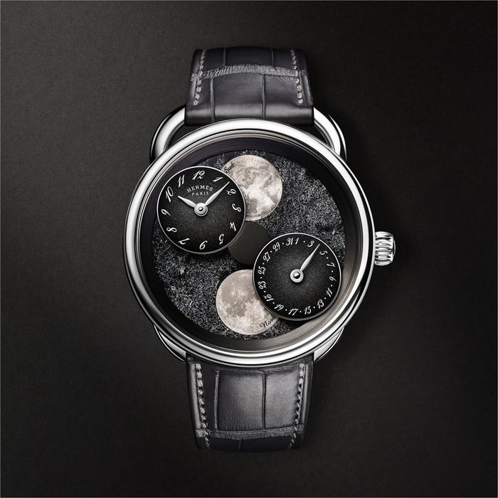 Arceau L'heure De La Lune Granite Etoile 워치, 43mm
