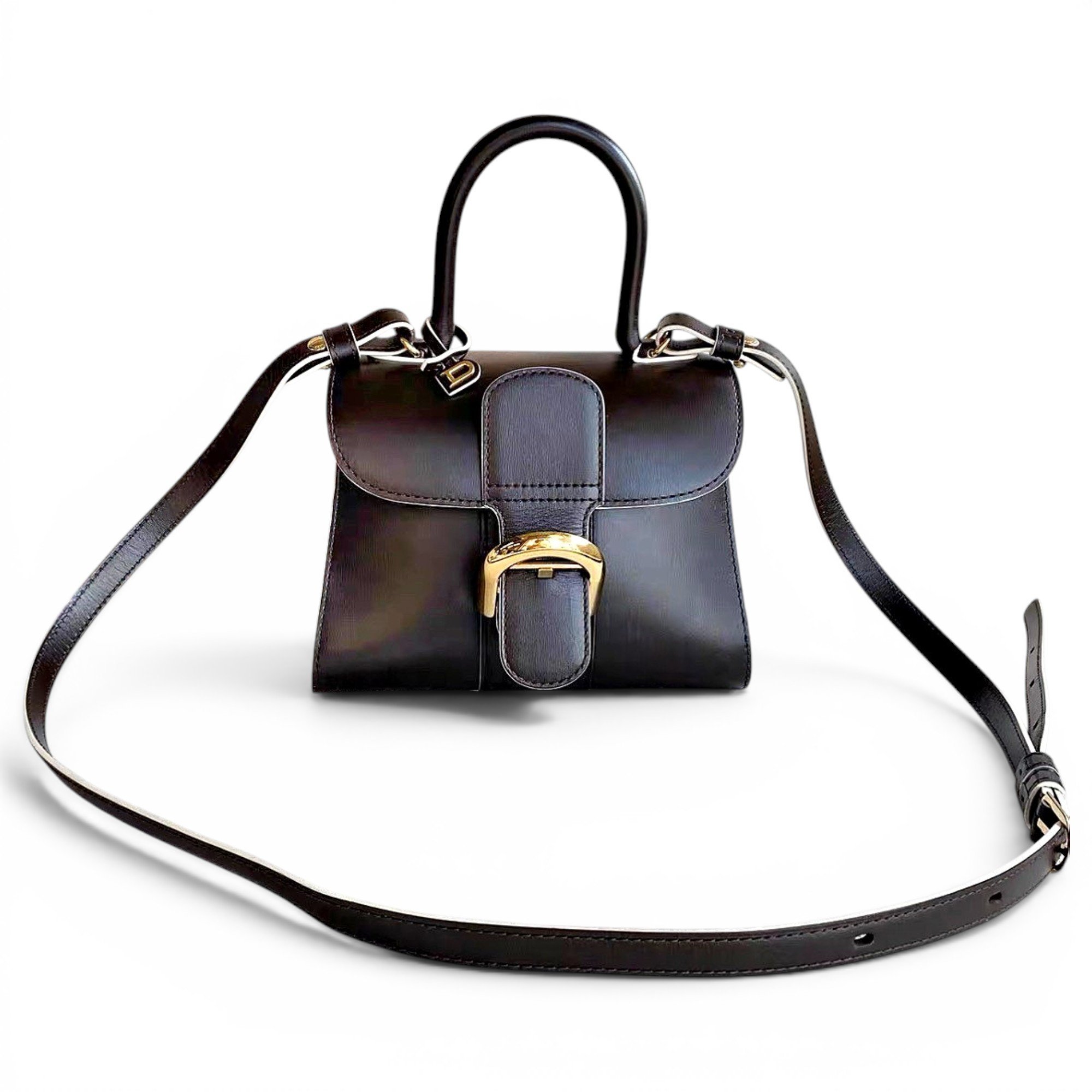 Brillant leather handbag