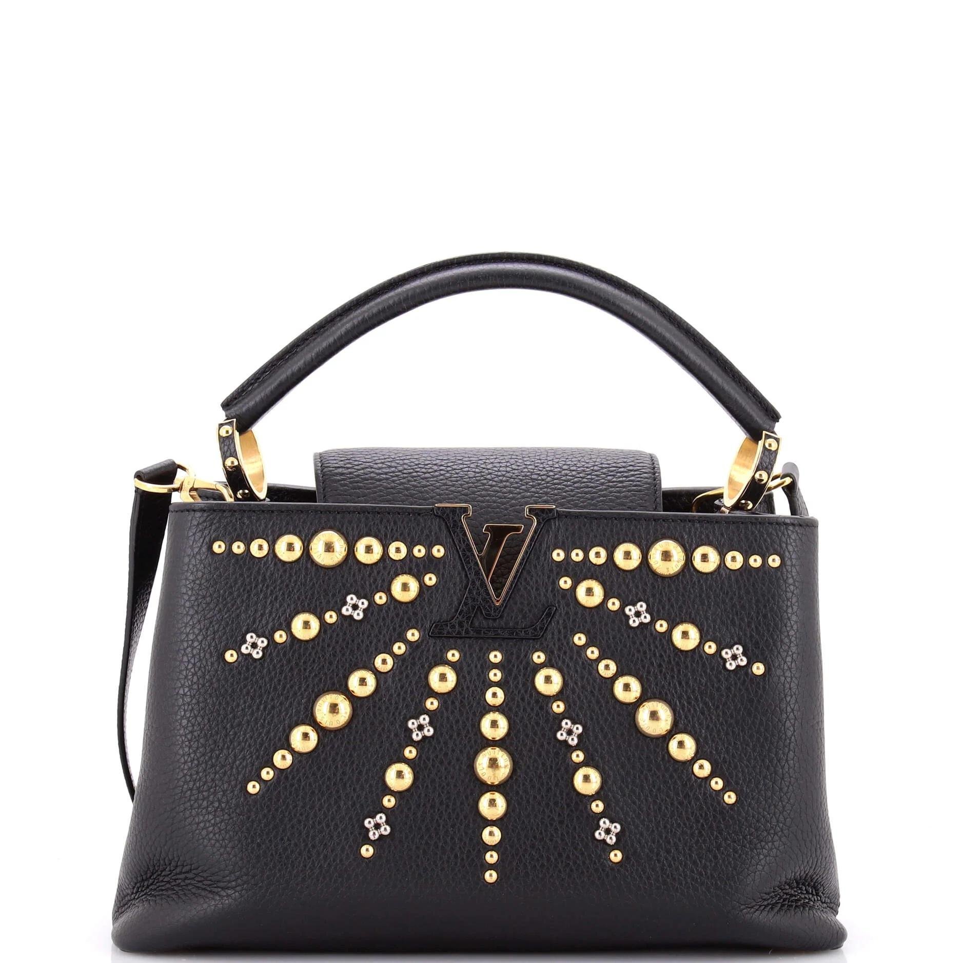 Capucines leather handbag