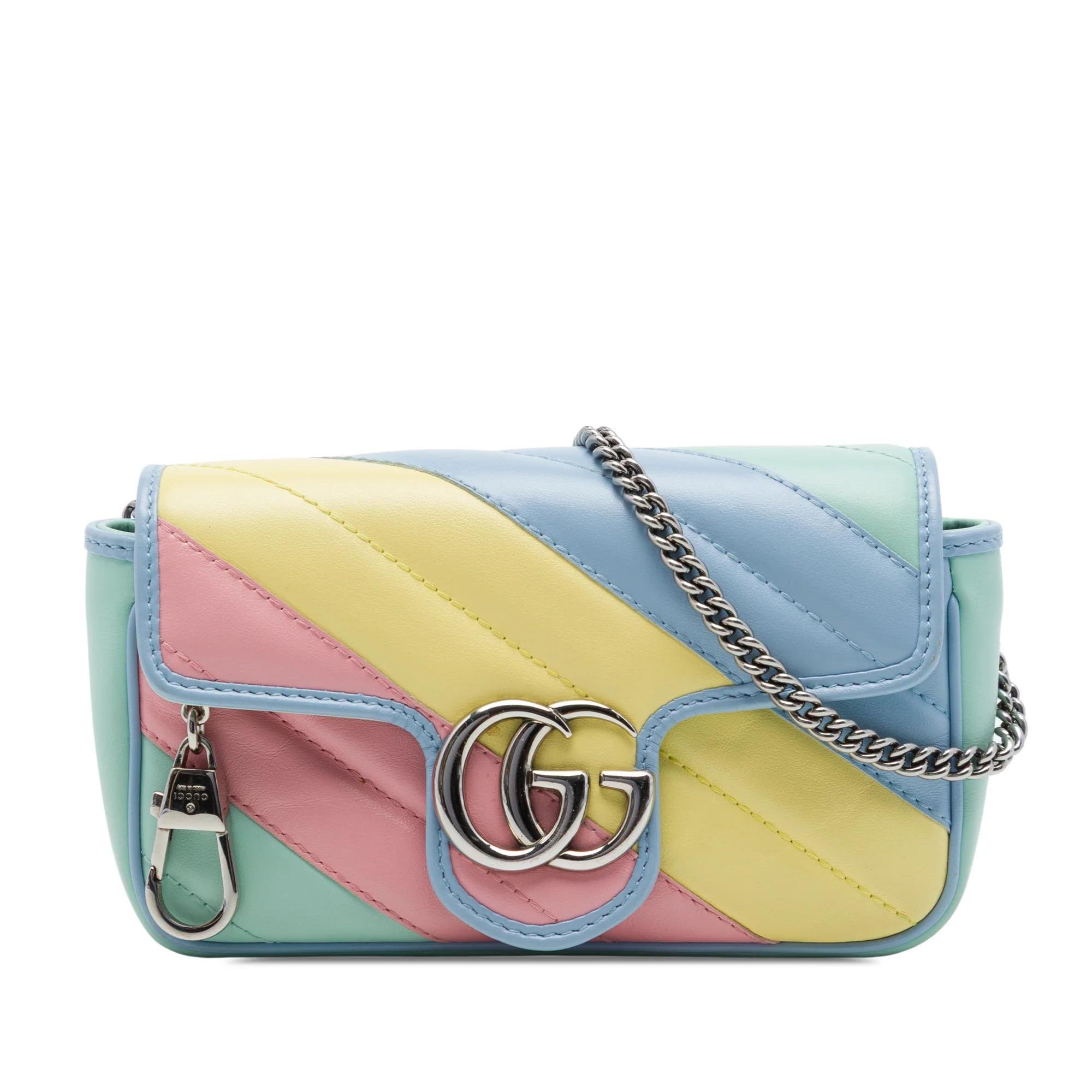 GG Marmont pony-style calfskin handbag