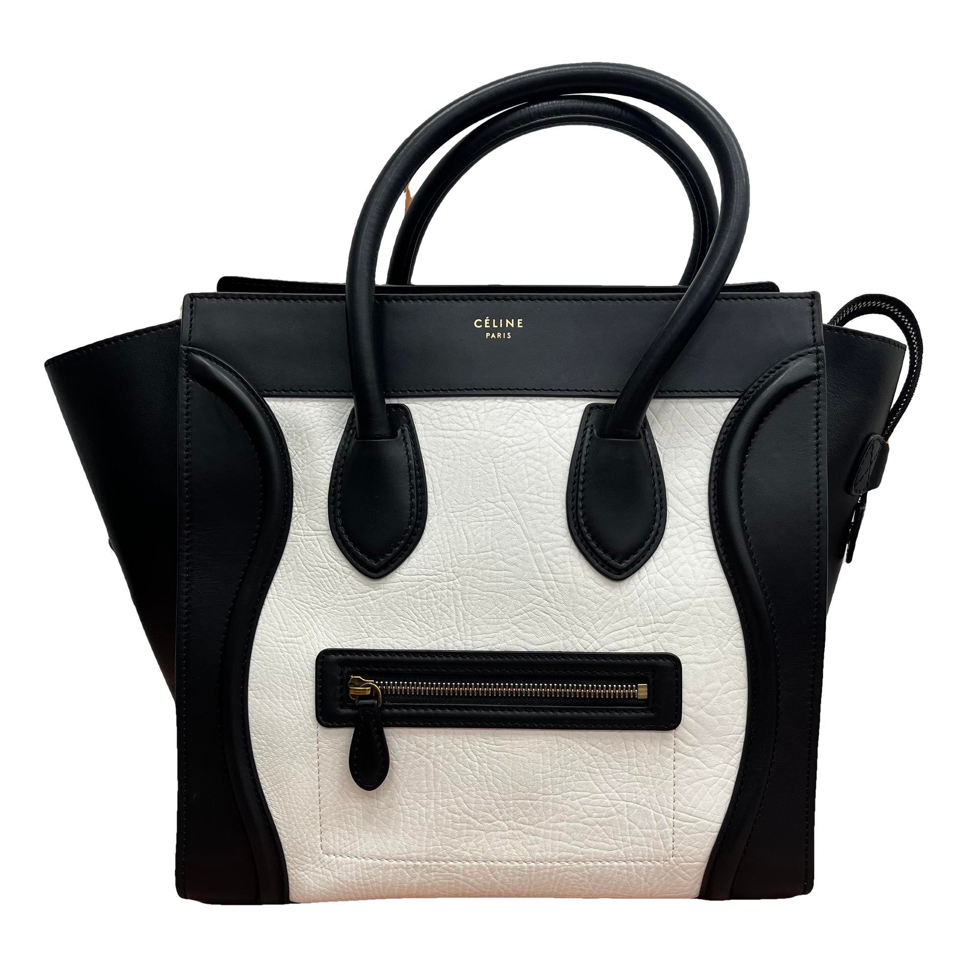 Luggage leather handbag