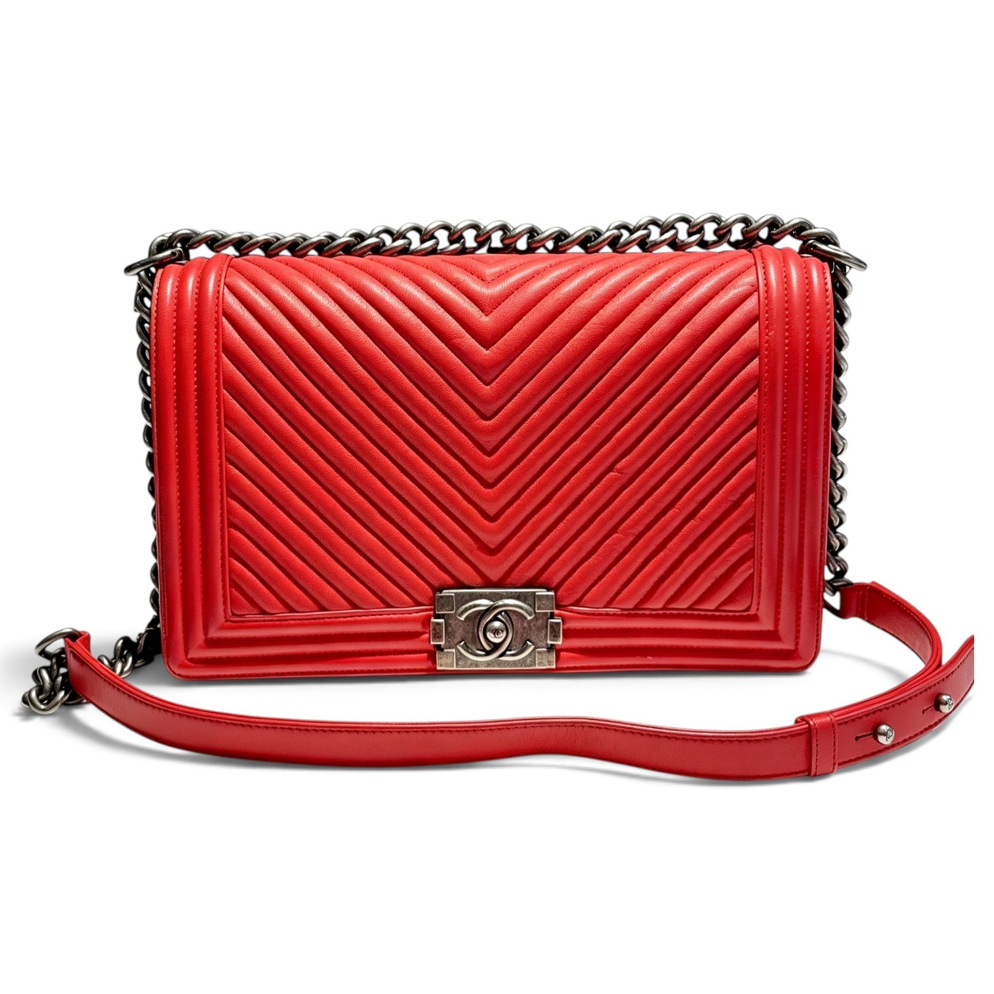 Boy leather handbag